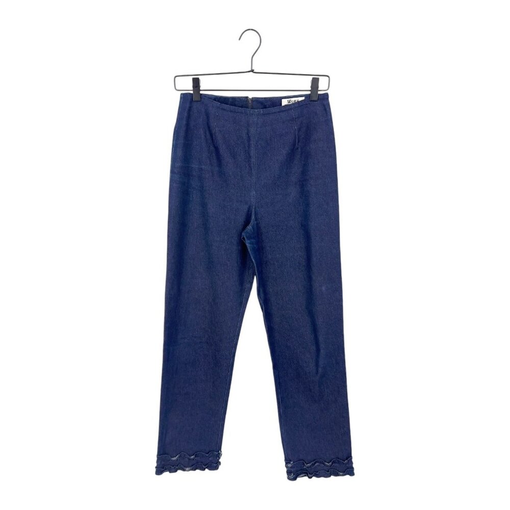 Vintage Work Order Pants w/ Ruffle Hem | 6